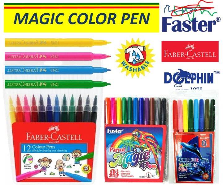 NISO Magic Colour Pen 12 Colour