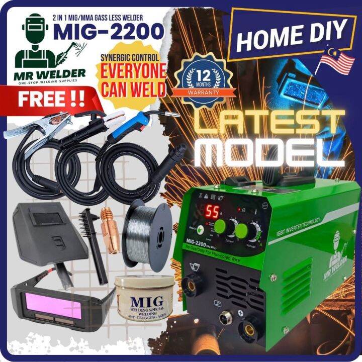 Cordless Drill Tool box set xMAYSIA PRODUCTS x MR WELDER Welding hine MIG22 MIG MACHINE INVERTER