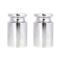 2X Weight 1000G Chrome Plating Calibration Scale Weight for Digital Scale Balance Silvery White