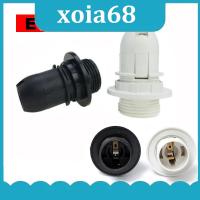 xoia68 Shop Mini Screw E14 M10 Light Bulb Lamp Base Holder Pendant Socket Lampshade Collar 220V 110v Black/White