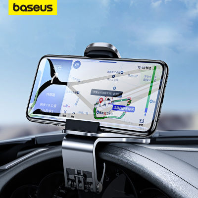 Hot Baseus ที่วางศัพท์ในรถยนต์360องศา GPS Navigation Dashboard ที่วางศัพท์ในรถยนต์สำหรับ Universal Phone Clip Mount cket