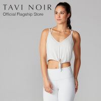 Tavi Noir แทวี นัวร์เสื้อออกกำลังกาย Tie Front Tank