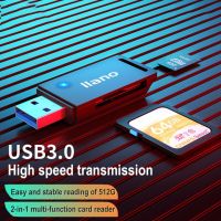 Usb 3.0การ์ดรีดเดอร์ Usb ไปยัง Sd อะแดปเตอร์ไมโครการ์ดความจำอุปกรณ์เสริมเครื่องอ่านบัตร Otg หน่วยความจำอัจฉริยะเครื่องอ่านการ์ดเอสดีทีเอฟสำหรับพีซีแล็ปท็อป