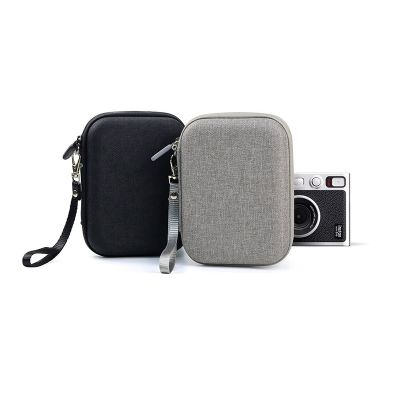 กระเป๋ากล้องสำหรับเดินทาง J76สำหรับ Fujifilm Instax Mini EVO Mini Link เครื่องพิมพ์ต่อกับสมาร์ทโฟนกระเป๋าหิ้วผิวด้านนอกแข็งกันกระแทก