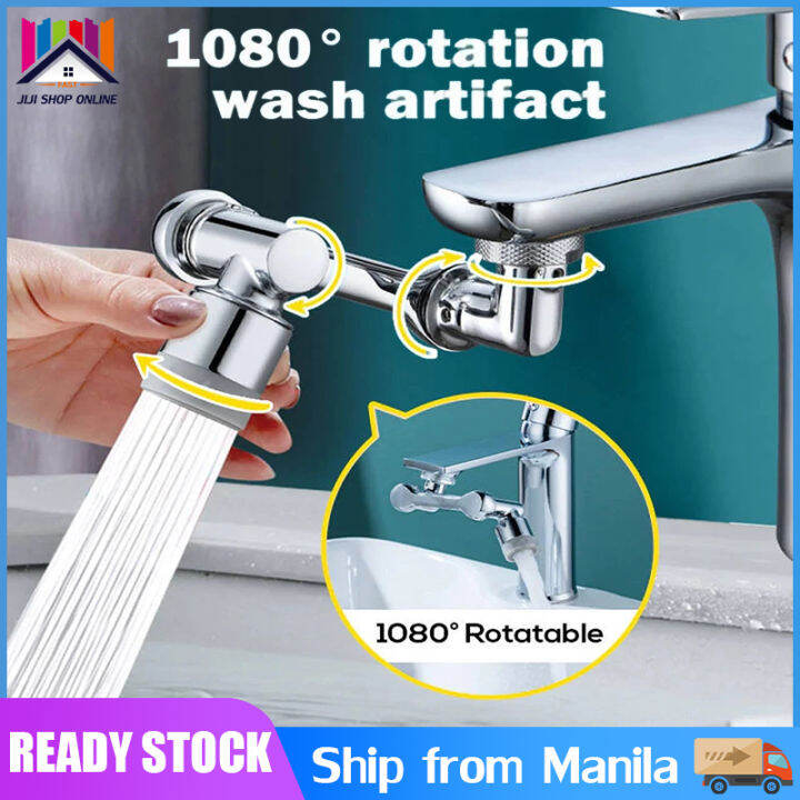 🔝 Original 【24 hours delivery】1080° Universal Faucet Extenders Aerator