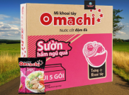 Mì Gói Omachi Sốt bò Hầm & Sườn Hầm Ngũ Quả 30 x 80g cần là có em. em đói