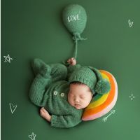 、‘】【= Photography Hat Pillow Props Baby Full Moon Hundred Day Photo Souvenir Supplies Photo Studio Ing Auxiliary Clothes Set