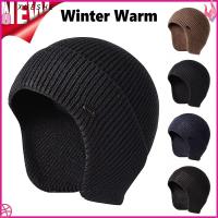 XUESHE Men Women Cuffed Beanies Skullcap Ski Baggy Hat Ear Flaps Cap Slouchy Beanie Hat Thick Knit Hat