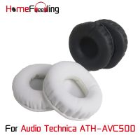 ❃ homefeeling Ear Pads for Audio Technica ATH-AVC500 Headphones Soft Velour Ear Cushions Sheepskin Leather Earpads Replacement