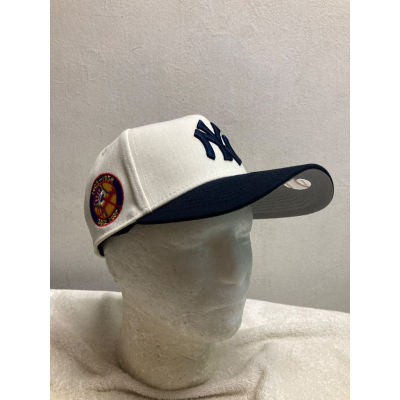 ใหม่ Era 9Forty (A) NY Yankees ครบรอบ 50 ปี 2 โทนเสียง ฝาเหล็ก UV