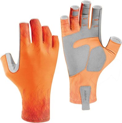 【hot】◊  Aventik UPF 50  Fishing Gloves- Fingerless Protection Gloves for Men Outdoor Activities.