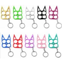 SOMEHOUR Cartoon Cat Face Multifunction Keychain Purse Handbag Keyring Bottle Opener Charms Portable Outdoor Gadgets Beer Tools Key Chains