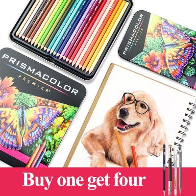 PRISMACOLOR Art Oily Colored Pencils 24/48/72/132/150 Colors Lapis de cor Wood Colored Pencils for Artist Sketch School Supplies