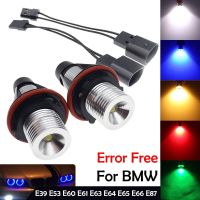 ▪✷ 2Pcs LED Angel Eyes Marker Lights Bulbs 12V For BMW E39 E53 E60 E61 E63 E64 E65 E66 E87 525i 530i xi 545i M5 Error Free 2x 5W