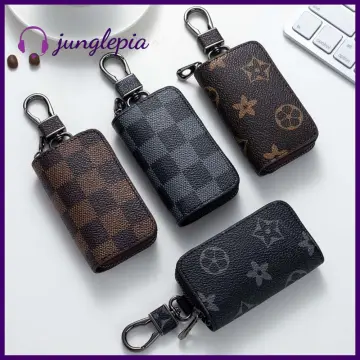 Car Key Pouch Bag Case Wallet Holder Chain, Key Wallet Ring Collector  Housekeeper Pocket Key Organizer, Smart Leather Keychain For Men - Temu  Philippines