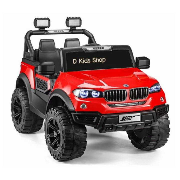 d-kids-รถแบตเตอรี่เด็ก-รถเด็กนั่ง-รถจีฟเด็ก-หน้า-bm-รถเด็กนั่งทรงจี๊ป-5-มอเตอร์-no-215