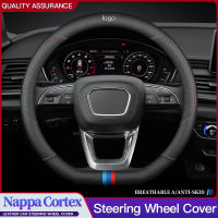 Car Steering Wheel Cover Leather For Accessories Volkswagen golf 6 7 8 passat B8 New Polo MK3 CC Lamando Bora Tiguan