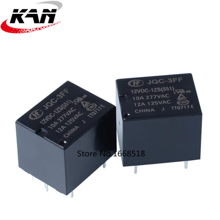 New and original HF relay HF JQC3FF 05VDC1ZS 12VDC1ZS 24VDC1ZS (551
