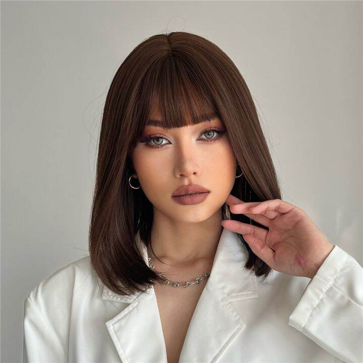 jw-blonde-dark-synthetic-wigs-short-bob-wig-with-bangs-use-resistant