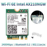 Wireless 3000Mbps WiFi 6E In AX210 802.11axac 2.4Ghz 5Ghz M.2 Bluetooth 5.2 Network Card In 9260 AX200 Adapter For Laptop