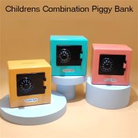 QC2CKCLVF Storage Case Safe Box Rotate Password Piggy Deposit Combination Lock Coin Saving Mini Money Boxes Piggy Bank