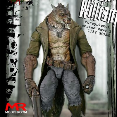 hot！【DT】♚❡☃  In Maestro 1/12 Veteran William Figure 21cm Werewolf Figurine Set Collectible