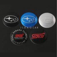 4 x 56.5mm/60mm/65mm Car Wheel Center Hub Cap Stickers for Subaru Forester Impreza Legacy Outback Tribeca STI BRZ WRX yang you