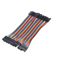 ﺴ✣✽ 5pcs Cable Dupont Jumper Wire Dupont 20CM Flexible Flat Cable Female to Female 2.54mm 1/2/3/4/5/6/7/8/9/10pin connector