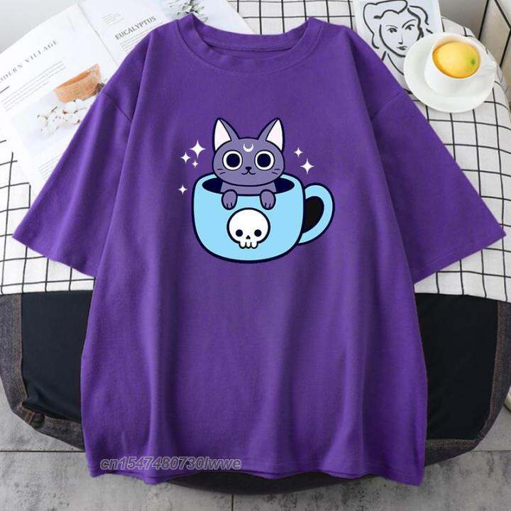 coffee-cup-black-cat-prints-womens-tshirts-hip-hop-s-xxxl-t-shirts-style-soft-fashion-comfortable-t-shirts-female