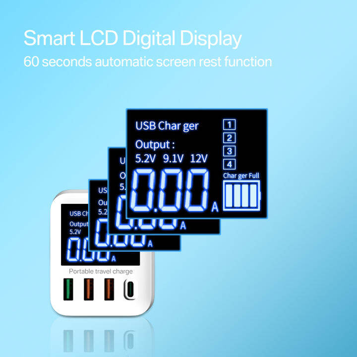 40w-quick-charge-qc3-0หัวชาร์จ-usb-แบบติดผนังอะแดปเตอร์โทรศัพท์มือถือสำหรับเดินทาง-pd-ที่ชาร์จเร็วสำหรับ-iphone-xiaomi-huawei-samsung-usb-c-ที่ชาร์จแบบเร็ว