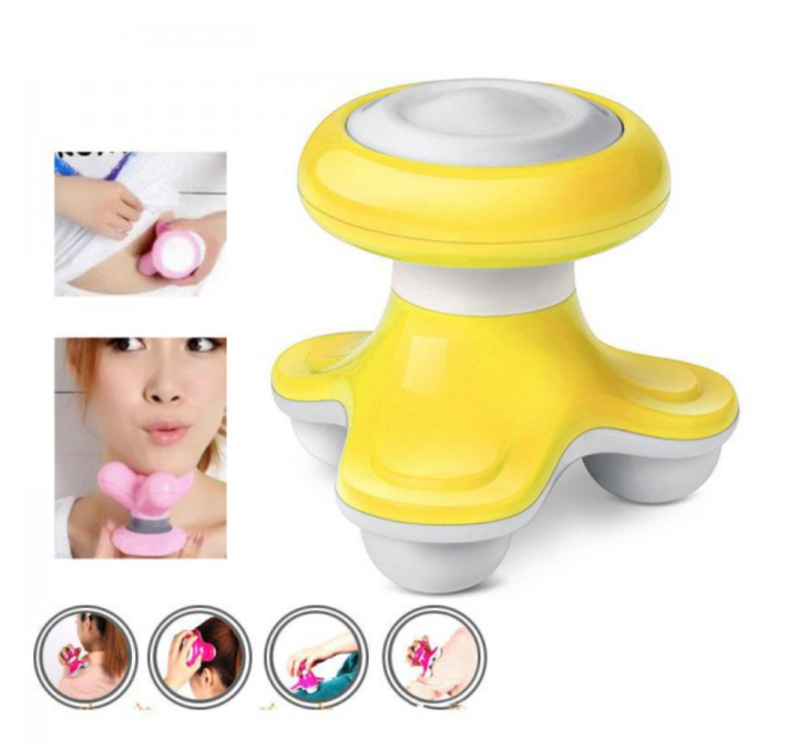 Style Fashion Mini Portable Multi Triangle Massager Electric Handheld Usb Full Body Massage