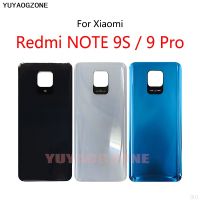 ฝาหลังแบตเตอรี่สำหรับ Redmi NOTE 9S / 9 Pro หน้าจอโทรศัพท์เคสด้านหลังฝาครอบแบตเตอร์รี่ในบ้าน