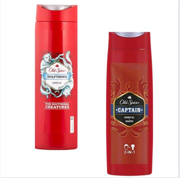 Old Spice Shower Gel Wolfthorn & Captain 400ml Lazada PH