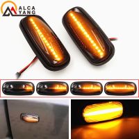 2 Pcs Amber LED Side Marker Light Repeater Indicator Lamp For Land Rover Land Rover Discovery 2 99-04 Defender Freelander 1 02-