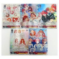 5ชิ้น/เซ็ตของสะสมที่เป็นแก่นสาร ACG Toys Hoies Hoy คอลเลกชันเกมอะนิเมะการ์ด