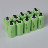 10-16PCS 1.2V Ni-Mh SC rechargeable battery 2200mah Sub C nimh cell with welding tabs for electric drill screwdriver power tools