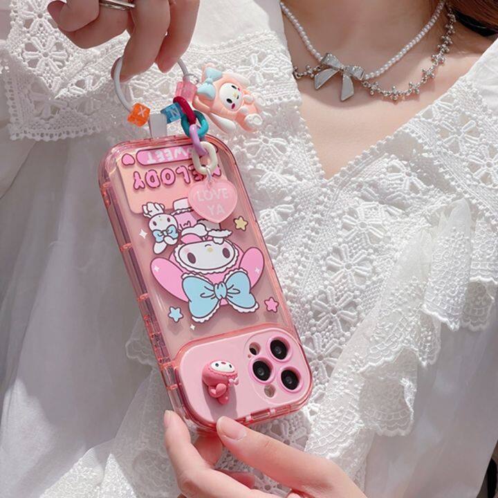 เคสโทรศัพท์มือถือกระจก-กันกระแทก-ลายสุนัขน่ารัก-สีเหลือง-สําหรับ-iphone-14-13-12-x-xsmax-xr