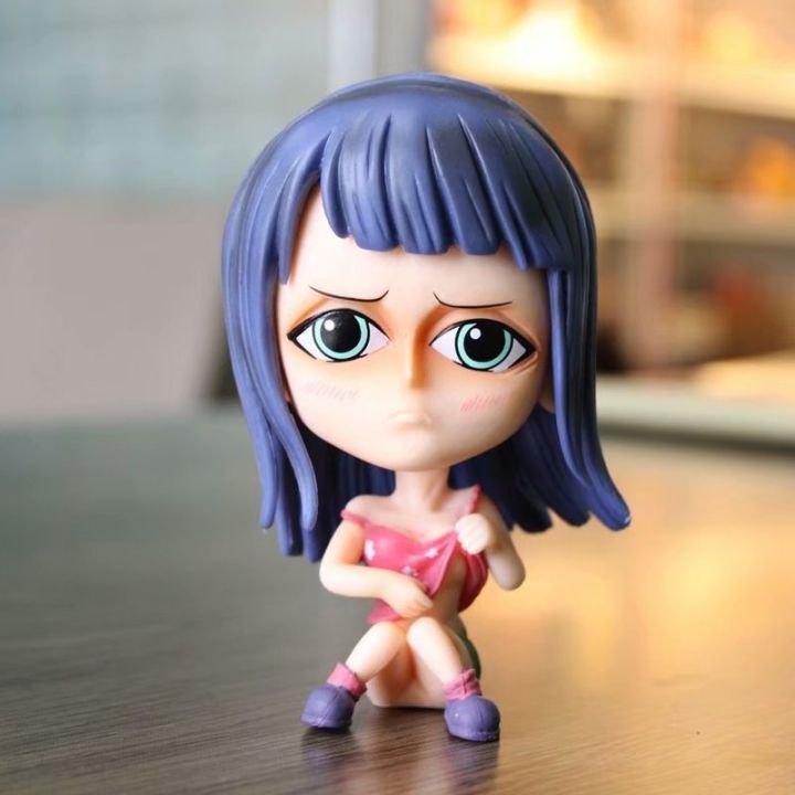 one piece figure model Nico Robin โมเดลวันพีช ฟิกเกอร์ วันพีช โมเดล โมเดลโรบิน หัวโต ของเล่น ของสะสม 10 cm ของเล่น ของสะสม ของขวัญ 🇨🇳