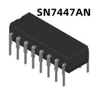 1PCS SN7447AN SN7447N 7447 Direct DIP-16 BCD-7 Segment High Efficiency Decoder/Driver Replacement Parts