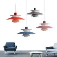 Nordic Danish Designer LED Pendant Light for Dining Room Table Hanging Lamp Suspension Chandelier E27 Luminaire Lights Fixtures