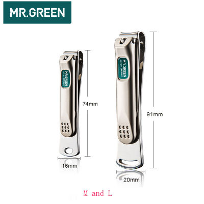 MR.GREEN stainless steel nail clippers trimmer pedicure care nail clippers professional fish scale nail file nail clipper tools