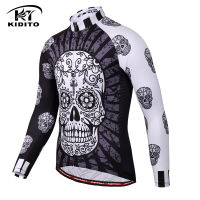 KIDITOKT  Pro Cycling Jerseys Mountain Bike Cycling Clothing 100 Polyester Long Sleeve MTB Bicycle Clothes Cycling Wear