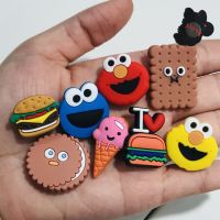 1PCS PVC Fast Food Burger Sandwich Biscuits Fridge Magnetic Sticker Refrigerator Magnets Childrens Toys Whiteboard Gadgets Wall Stickers Decals