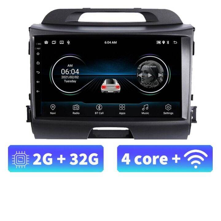 acodo-2din-รถวิทยุ-android12-สำหรับ-kia-sportage-2010-2015-เครื่องเล่นมัลติมีเดีย-2-din-autoradio-video-gps-navi-wifi-รถสเตอริโอ-video-out-ควบคุมพวงมาลัยพร้อมกรอบ