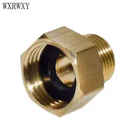 wxrwxy Faucet female 1/2 to the 3/8 male adapter 1/2 Reducing joint 3/8 threaded Connector drip irrigation fittings 2 pcs