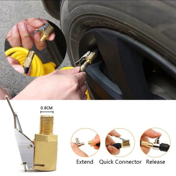 air-chuck-inflator-8mm-clamp-connector-for-car-auto-tyre-adapter-pump-valve-clip-for-tire