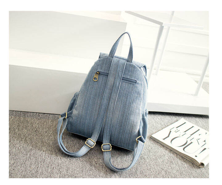 casual-denim-women-backpack-large-capacity-high-quality-canvas-jeans-student-schoolbag-travel-knapsack-rucksack-mochila-blue