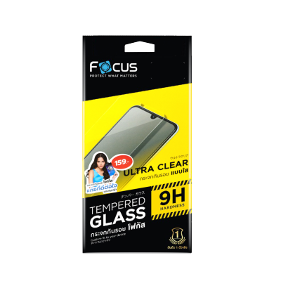 Focus ฟิมกระจกอินฟินิก ไม่เต็มจอInfinix Note10 Pro  Smart 5,Hot 10 Smart6 HD อุปกรณ์พร้อมติด ติดเองได้