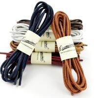 Casual Cotton Shoelaces Waterproof Waxed Oxford Round Shoe laces Leather Shoestring Cord Ropes 60cm/80cm/100cm/120cm/140cm/180cm