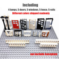 City Doors Windows Blocks Construction Toys for Kids Compatible Friends Figure Accessories MOC Parts Classic Mini Bricks Bloques